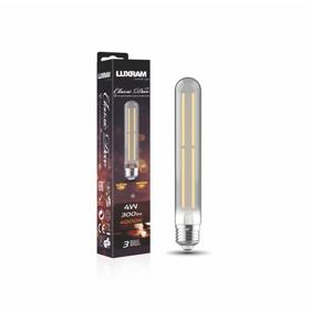 703392762  Classic Deco LED 185mm Tubular Line E27 Dimmable 4W 4000K 300lm